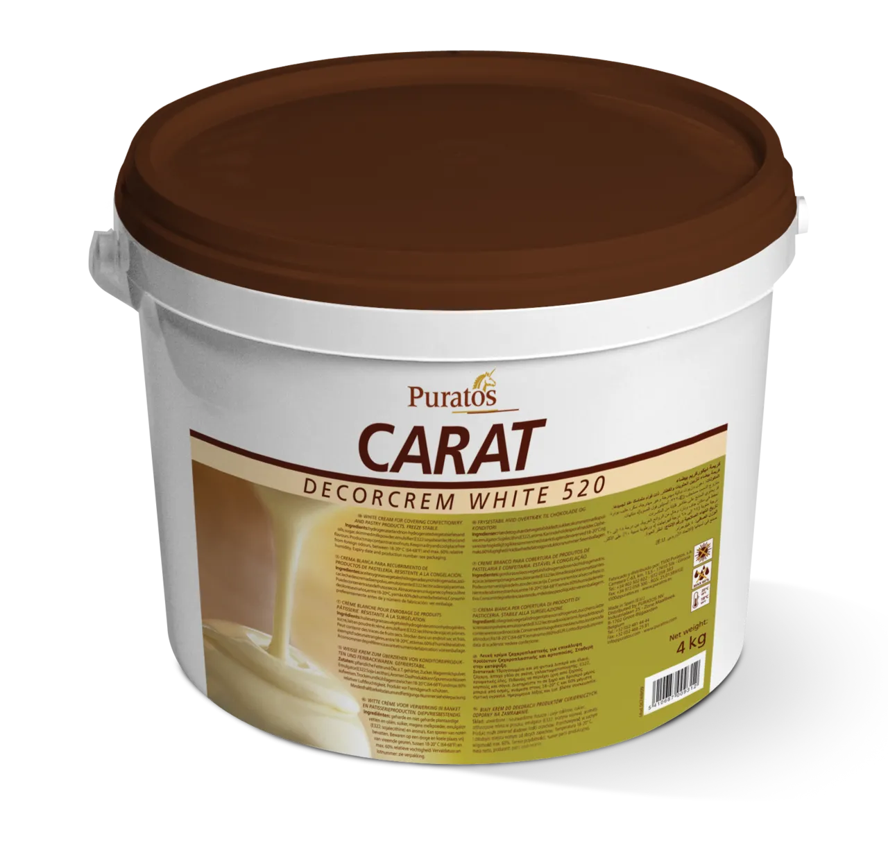 Carat Decorcrem White SH - Puratos